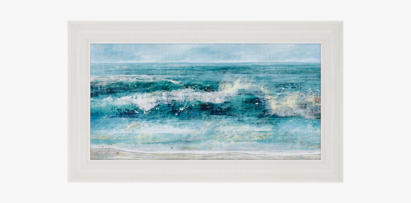 Breaking Waves - Poster Corp Breaking Waves Poster Print, transparent png download