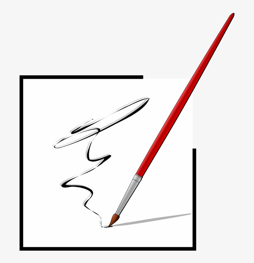 All Photo Png Clipart - Paint Brush Draw Png, transparent png download