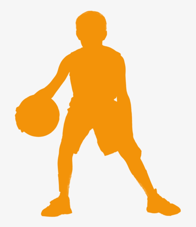 3rd/4th Grade 5th/6th Grade - Young Player Basketball Silhouette, transparent png download