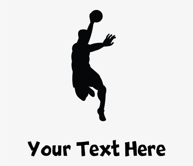 Dodgeball Player Silhouette Laptop Skins - Rock Star Silhouette Sticker, transparent png download