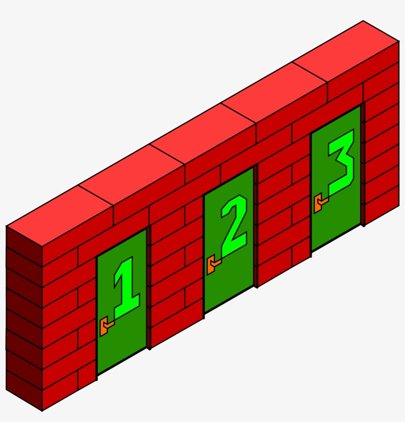 This Free Icons Png Design Of Three Doors, transparent png download
