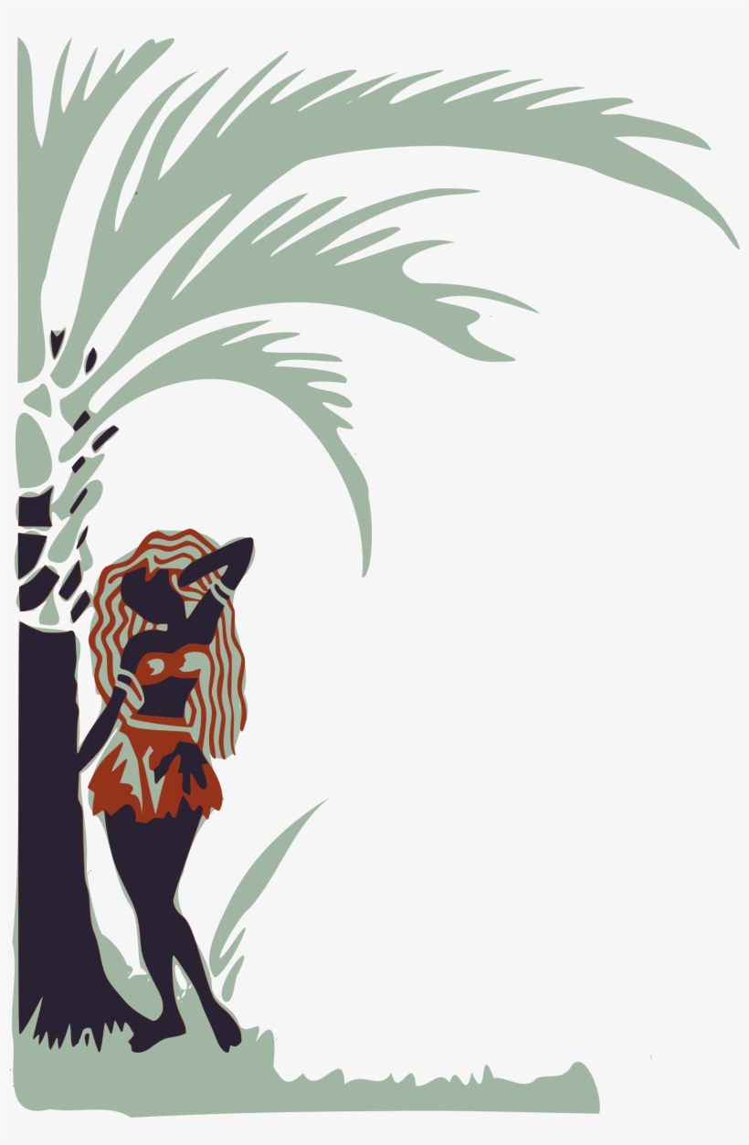 This Free Icons Png Design Of Tropical Lady, transparent png download