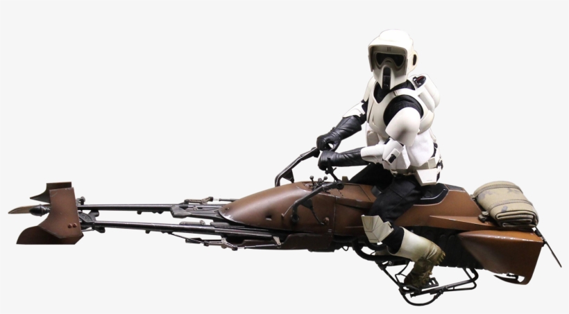 Personstar Wars Biker Scout - Star Wars Biker Scout Png, transparent png download