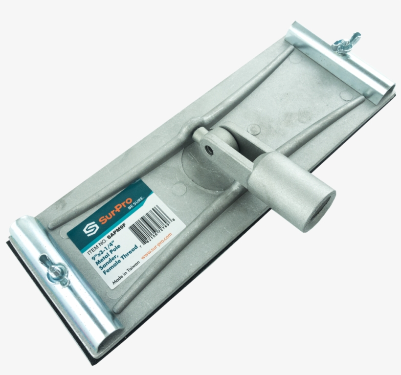 9″x3-1/4″ Metal Pole Sander, Female Thread - Cutting Tool, transparent png download