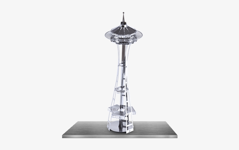 Picture Of Space Needle - Metal Earth 3d: Seattle Space Needle Model, transparent png download