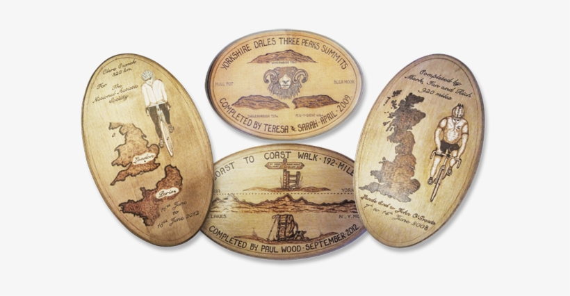 Hand Crafted Plaque - Coast To Coast Walk Plaque, transparent png download