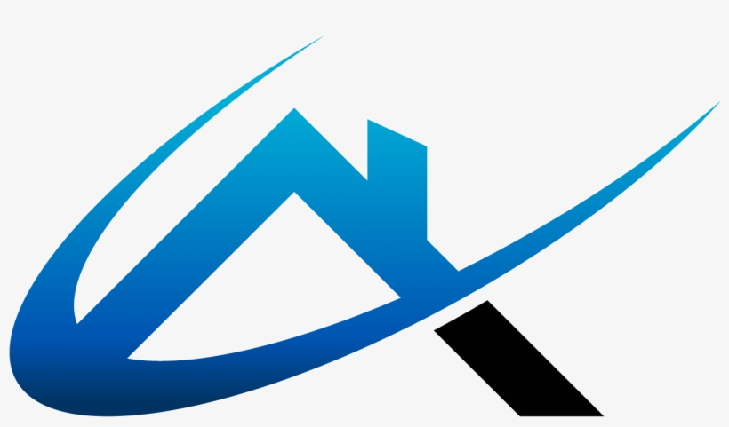 Futuristic Roofing Systems - Real Estate House Logo, transparent png download