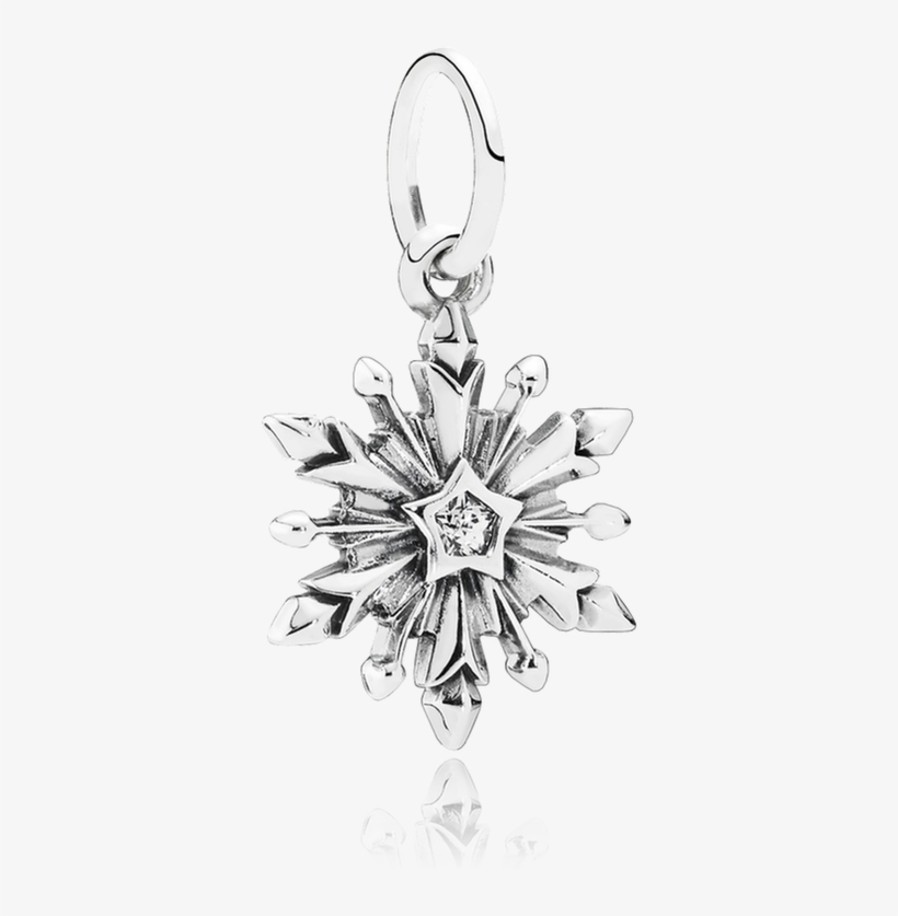 Pandora Disney, Copo De Nieve Congelado - Pandora Disney, Frozen Snowflake, transparent png download