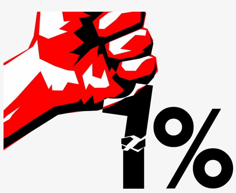 Is 1% Of $5m Still Just 1% - Marxism Clipart, transparent png download