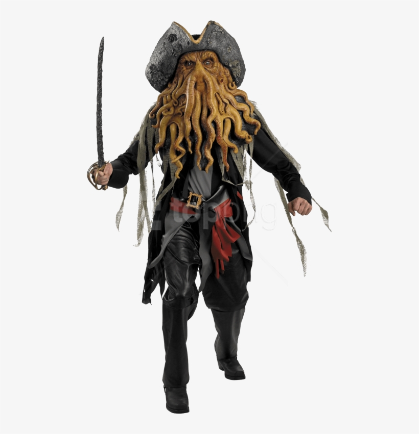 Free Png Download Pirate Png Images Background Png - Davy Jones Pirates Of The Caribbean Costume, transparent png download
