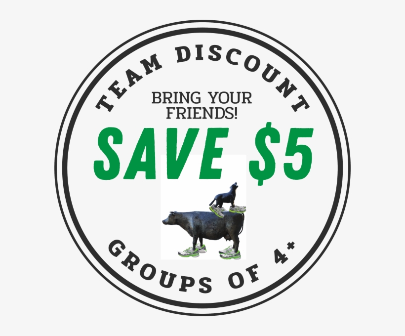 Teams Of 4 Or More Save $5 Per Person Click Above For - Circle, transparent png download