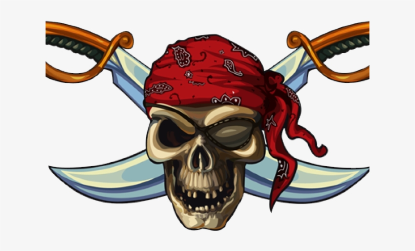 Pirates Png Transparent Images - Transparent Background Pirate Skull Transparent, transparent png download