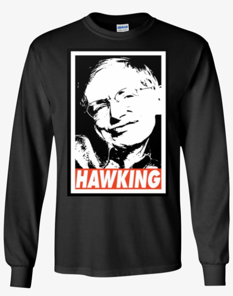Stephen Hawking 1942 2018 T Shirt Premium - Donald Trump Black Metal T Shirt, transparent png download
