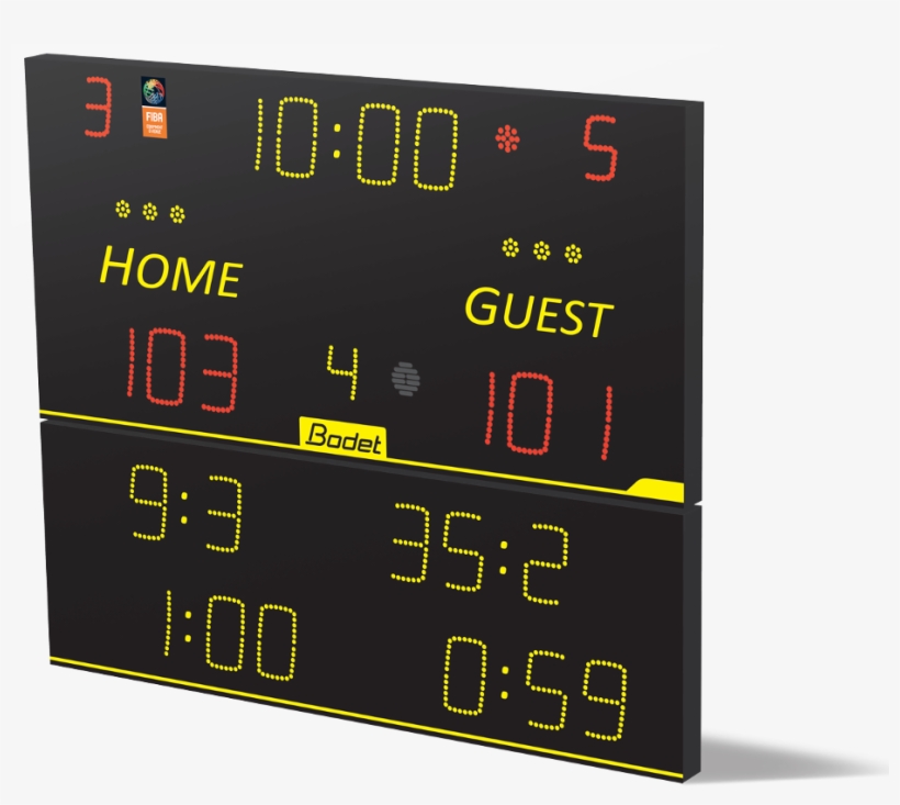 Handball Scoreboard 8t220 - Scoring System In Handball, transparent png download