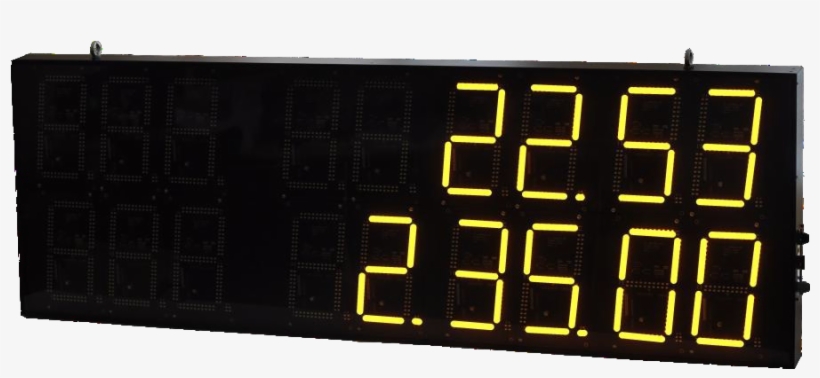Scoreboard 18 Digits 205mm - Led Display, transparent png download