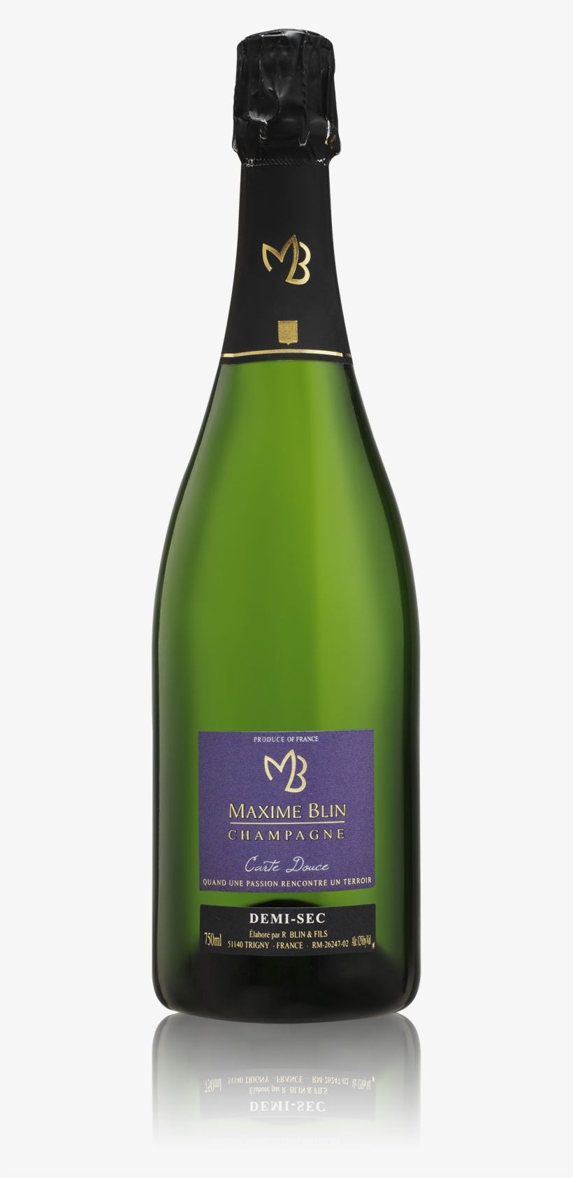 Champagne Demi-sec Carte Douce Du Vigneron Indépendant - Champagne Jean Gimonnet Origine, transparent png download