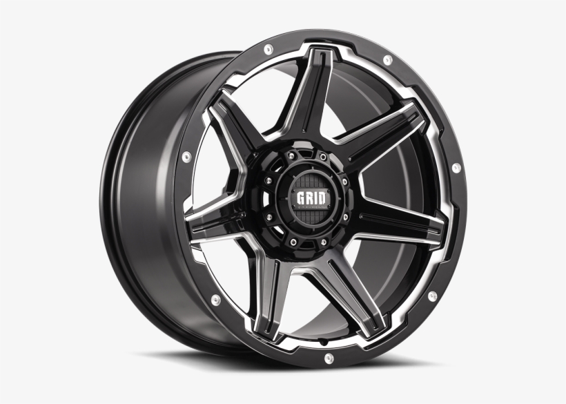 Wheels Png - Grid Rims, transparent png download