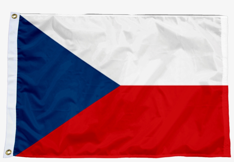 Czech Republic Flag - Czech Republic Flag Png, transparent png download