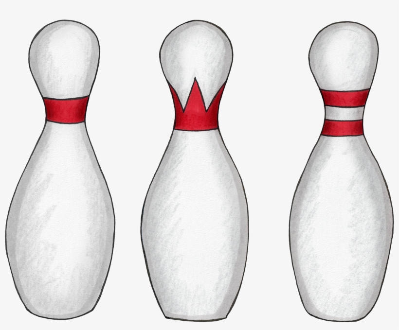 Bowling Pins Png - Ten-pin Bowling, transparent png download