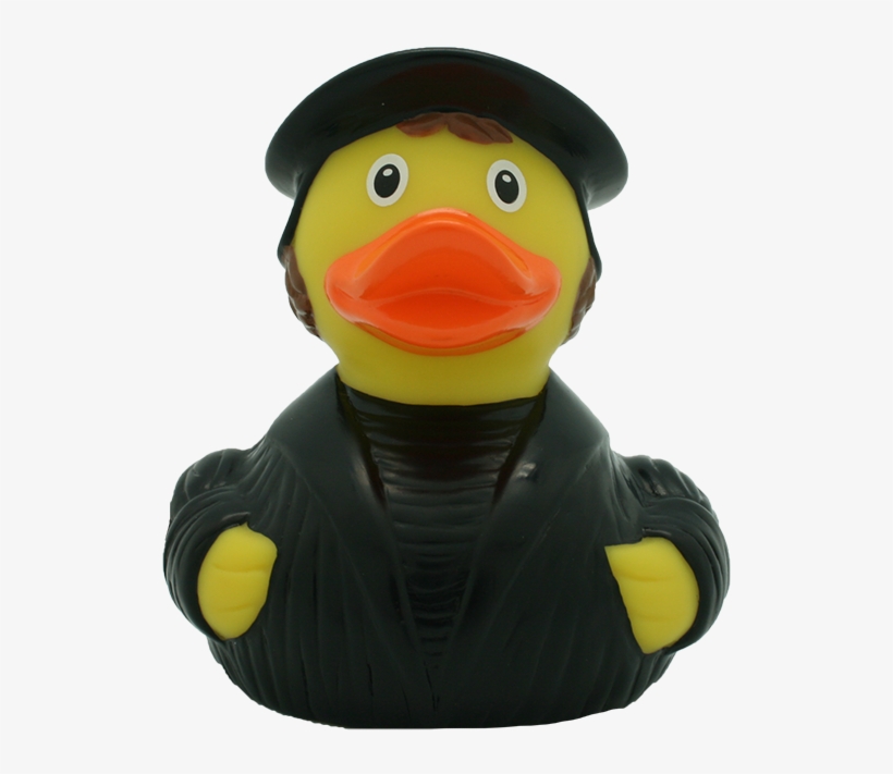Luther Rubber Duck By Lilalu - Duck, transparent png download