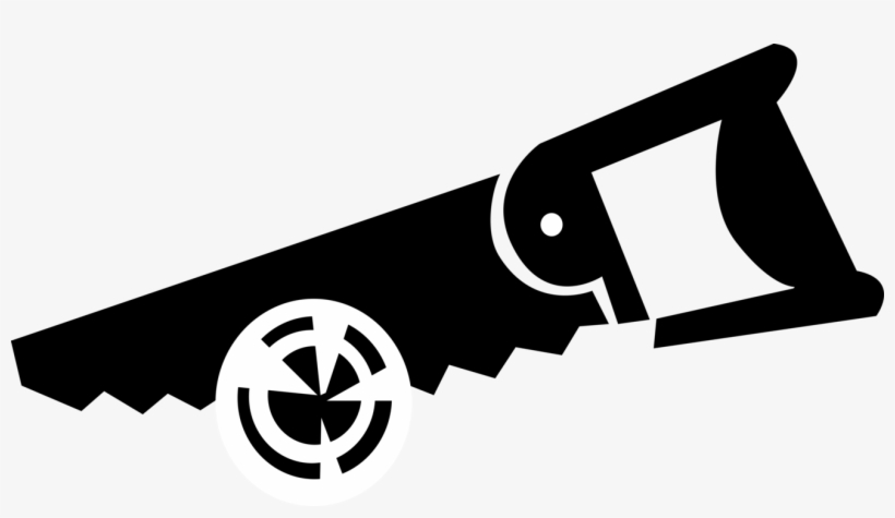 Carpenter Vector Handsaw, transparent png download