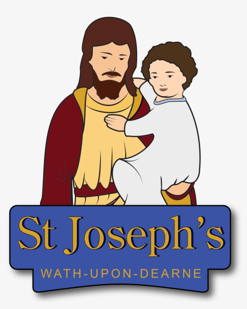 Svg Library Saint Joseph S Church Wath Upon Dearne - St Joseph Catholic Church Logo, transparent png download