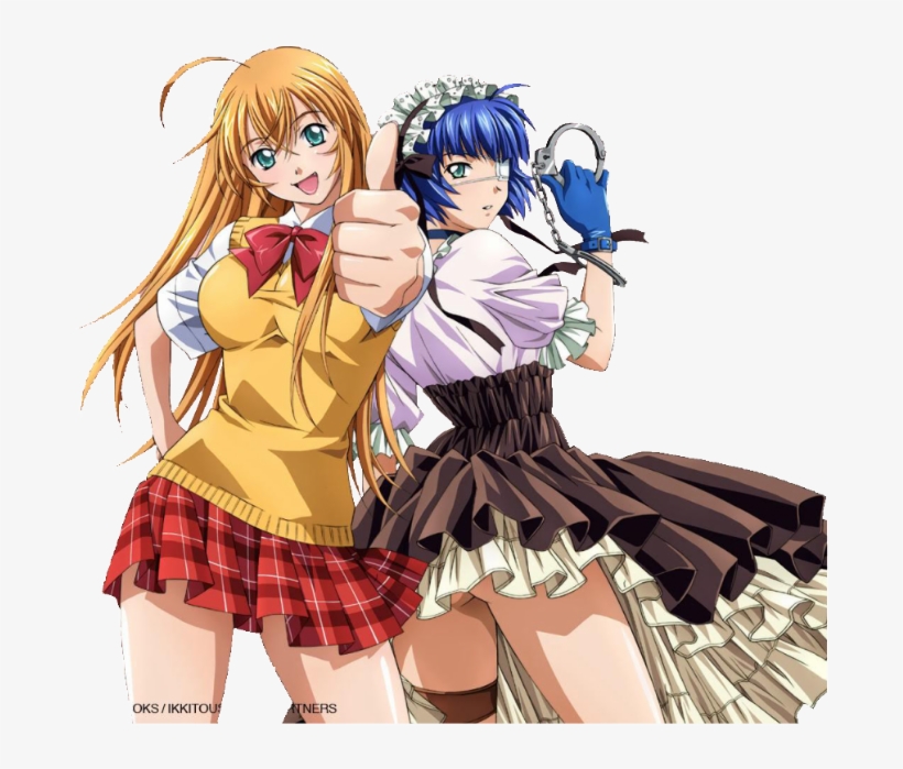 Hakufu Ryomou Render Photo Hakufu Ryomou - Ikkitousen Ryomou, transparent png download
