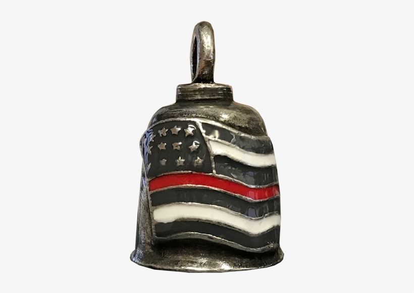 Thin Red Line American Flag Gremlin Bell - Locket, transparent png download