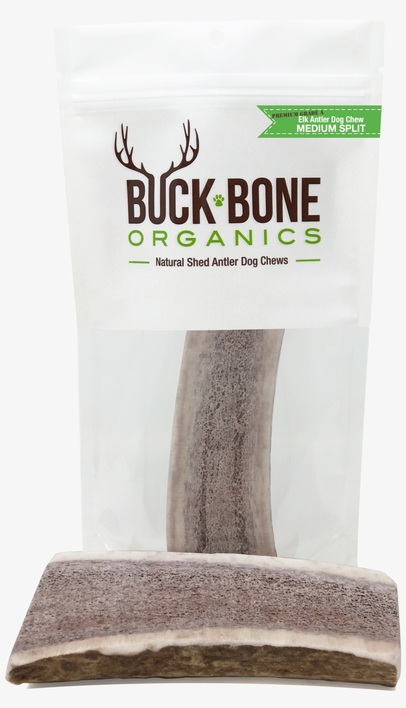 Elk Antler Dog Chews By Buck Bone Organics, All Natural - Wool, transparent png download