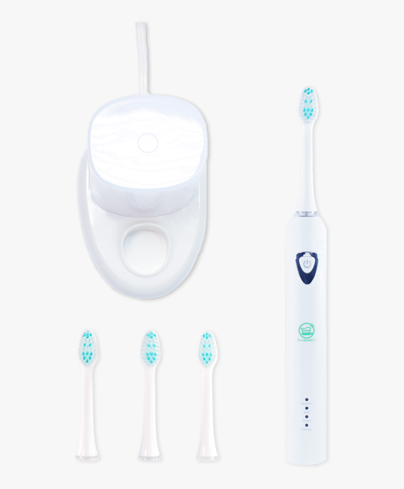 Buck Brush With Charger, Uv Head Sanitizer [subscription - Toothbrush, transparent png download