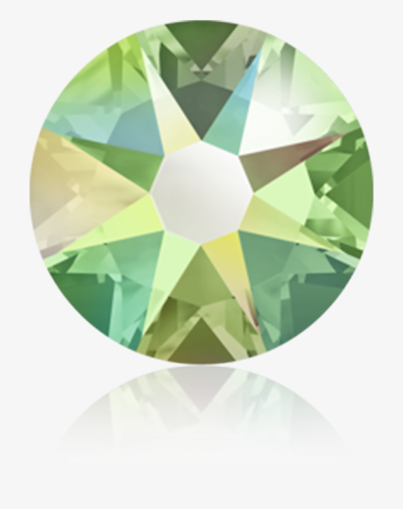Peridot Ab F Ss34 - Aquamarine Ab Swarovski, transparent png download