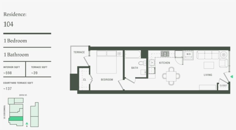 104 - Floor Plan, transparent png download