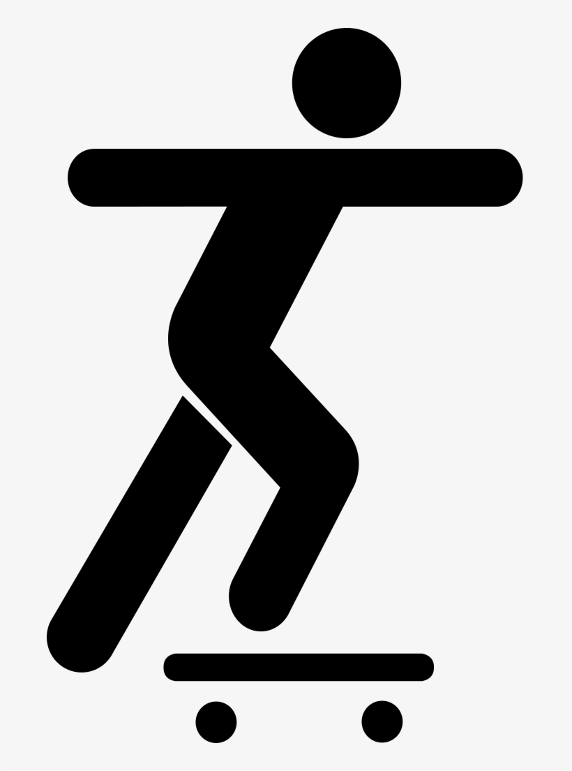 Noun Project - Skate Board, transparent png download