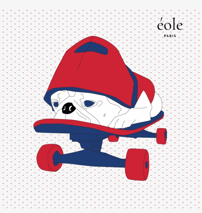 Dog Skate White - Skateboard Wheel, transparent png download