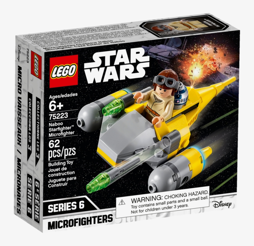 Lego Naboo Starfighter Microfighter, transparent png download