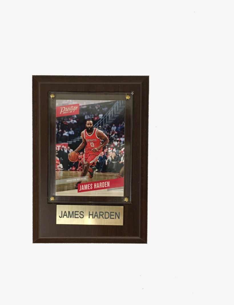 Houston Rockets James Harden Trading Card Plaque - Picture Frame, transparent png download
