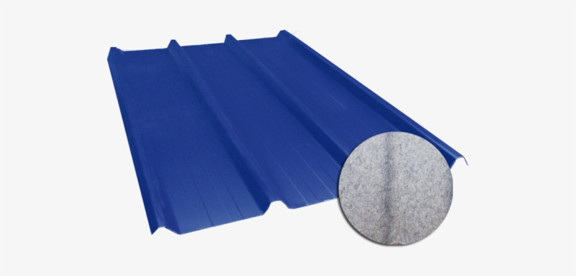 Ribbed Sheet 45 333 1000, 60/100, Slate Blue Condensation - Tole Beiser, transparent png download