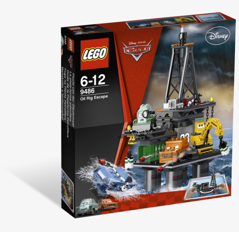 Lego Cars Oil Rig, transparent png download