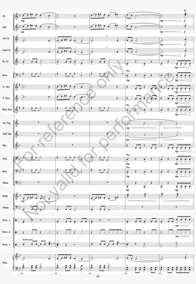 King Tut's Tomb Thumbnail - Sheet Music, transparent png download