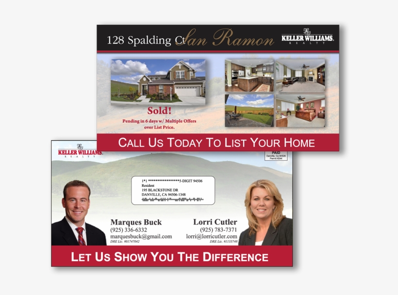 Custom Full Color Postcard Prices - - Flyer, transparent png download