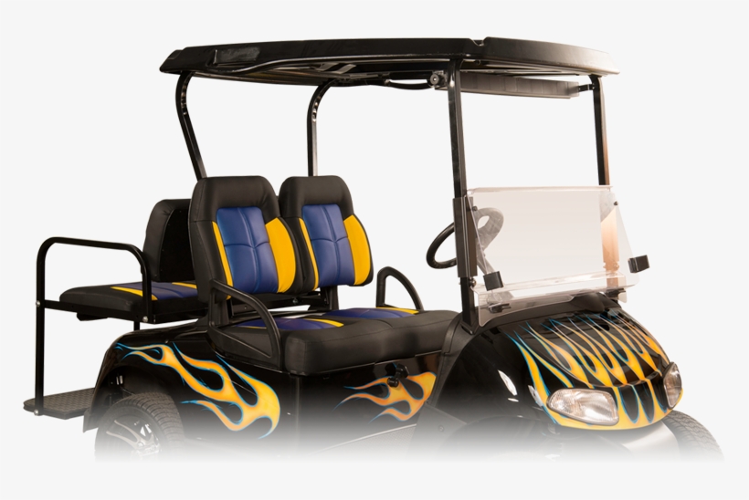 El Tigre Custom Golf Cart Seats - Golf Cart, transparent png download