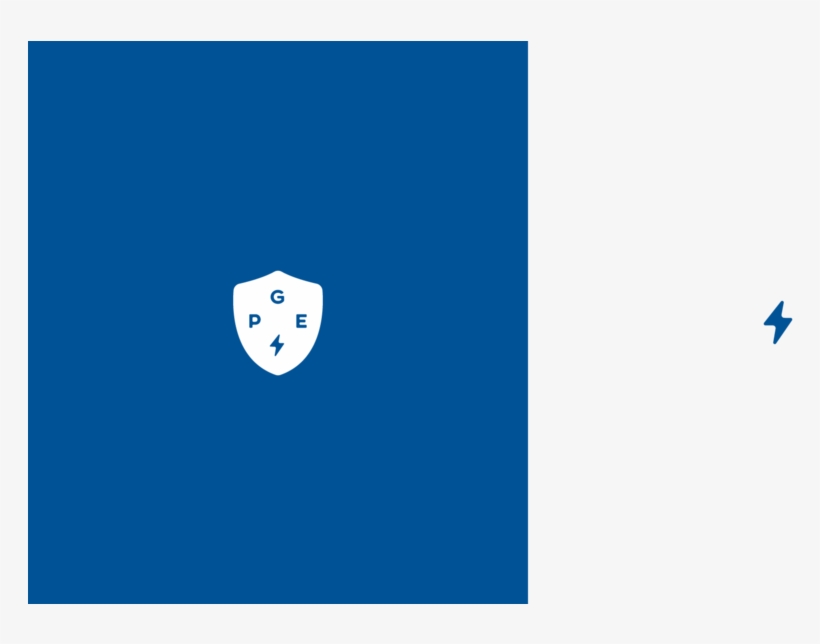 Pge-bolts - Emblem, transparent png download