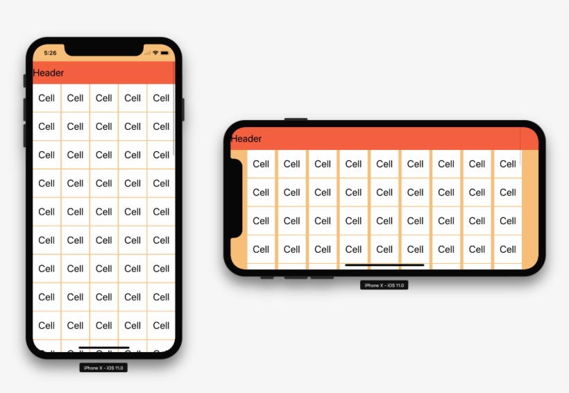 Collection View Is Attached To The View's Edges - Collection View Design In Swift 3, transparent png download