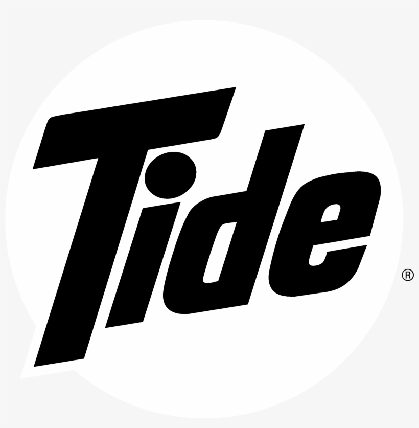 Tide Logo Black And White - Tide Black And White, transparent png download