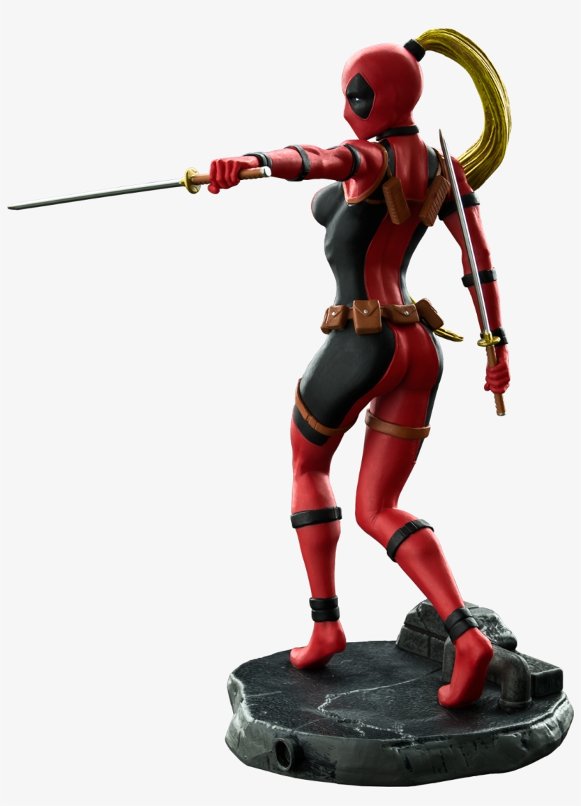 Lady Deadpool 9” Statue - Deadpool Ronin, transparent png download