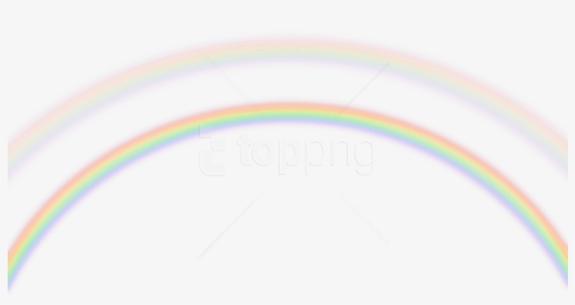 Free Png Double Rainbow Png Images Transparent - Circle, transparent png download