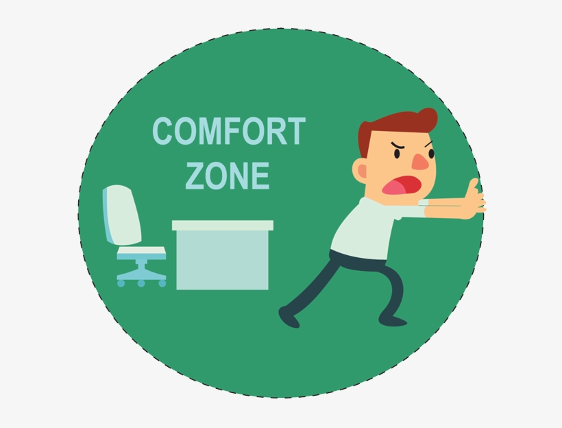 Expand Your Tastes, Experience Life In College - Comfort Zone Clipart, transparent png download