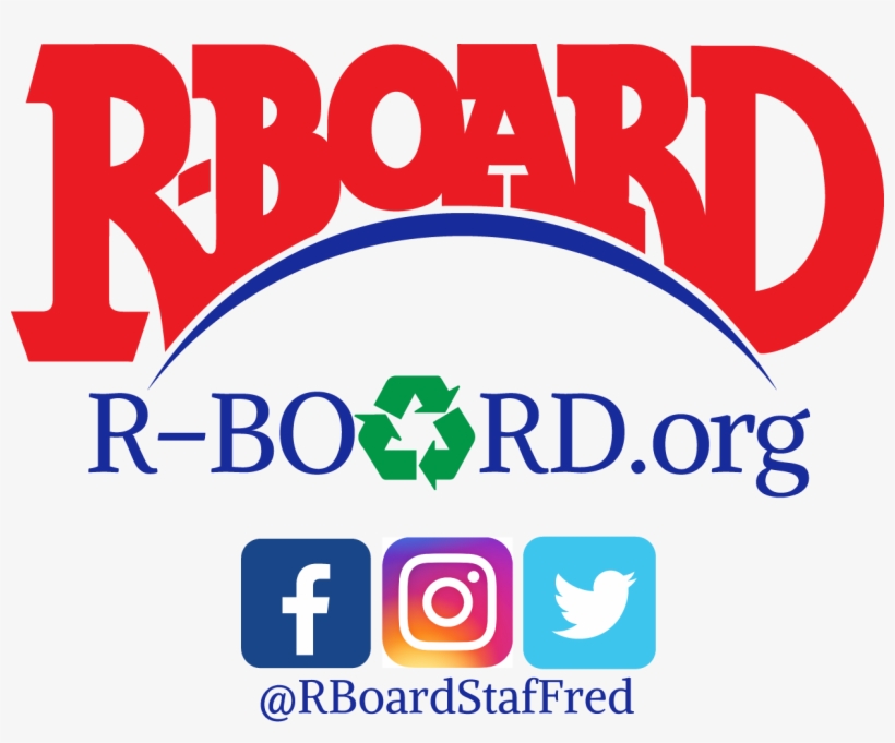 Rboardstaffred Logo Full Png With Social Media - Graphic Design, transparent png download