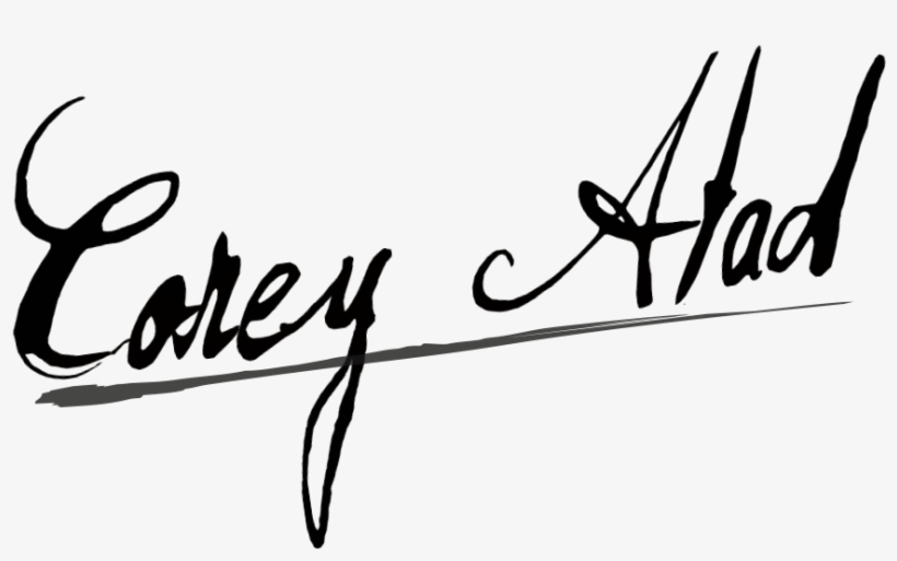 Corey Atad's Portfolio - Calligraphy, transparent png download