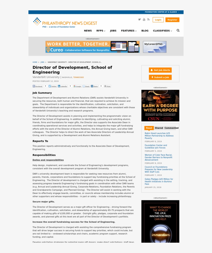 Vanderbilt University - Web Page, transparent png download